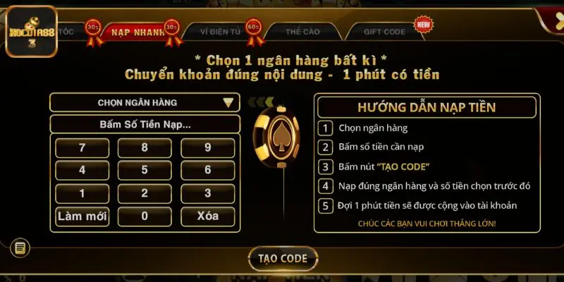 Các ưu đãi khi thực hiện thành công