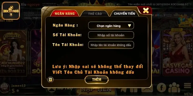 Điều kiện để rút tiền